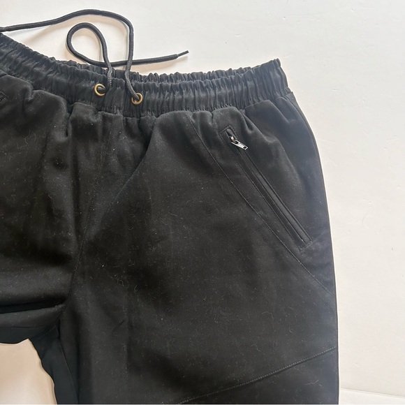 Killion Brand Twill Trackers in Black Size XL Joggers Zippered Pkts & Leg - Picture 9 of 13